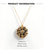 Sunflower Pendant Necklace