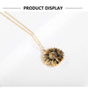 Sunflower Pendant Necklace
