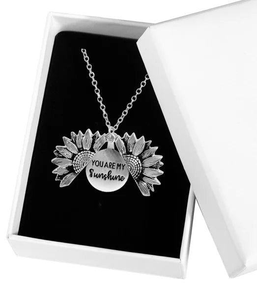 Sunflower Pendant Necklace