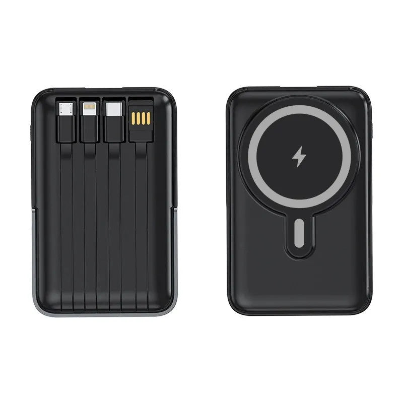 Xiaomi  10000Mah Magnetic Power Bank – 22.5W Fast Charging, Built-In Cable, Integrated Stand | Large Capacity